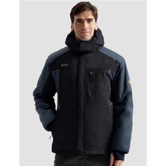 Men's Ski Snow Jacket Warm Winter Waterproof Coat Snowboard Rain Jacket - Picture 2 of 7